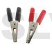 Q-C-0029 Quantum Crocodile Clips Small Red and Black  