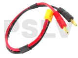 Q-CL-0027  Quantum RC XT60 Charge Cable 12AWG Silicone wire 300mm