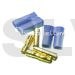 Q-C-0056  Quantum New 5.0mm gold plated connector with blue EC5 housing  